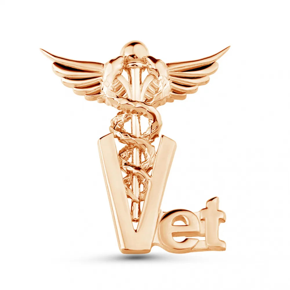 Veterinary Medical Brooch Pin