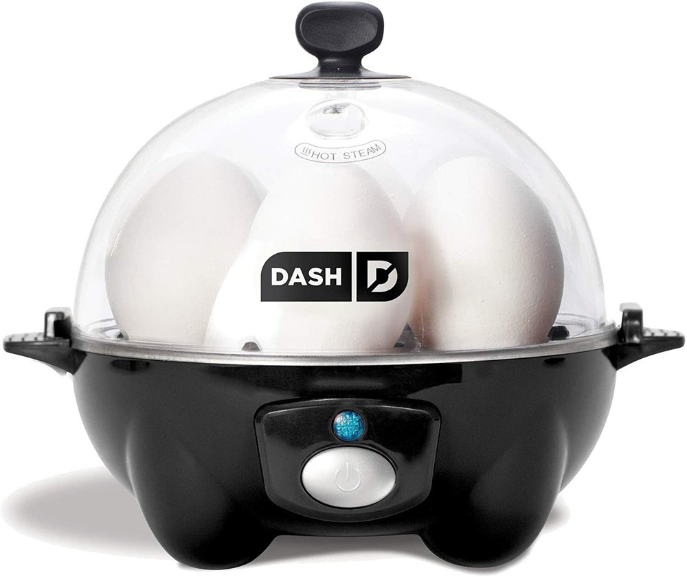 6 Capacity Electric Egg Cooker - Hard Boiled, Poached & Scrambled Eggs-auto off