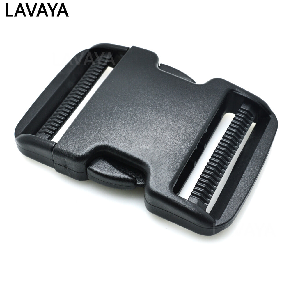 1pcs 2" Plastic Side Release Belt Buckles Dual Adjustable Buckle Webbing 50mm