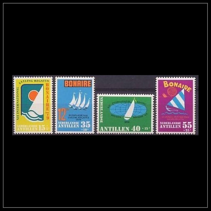Netherlands - Dutch Antilles Issue 1979 (625-628) Sailing