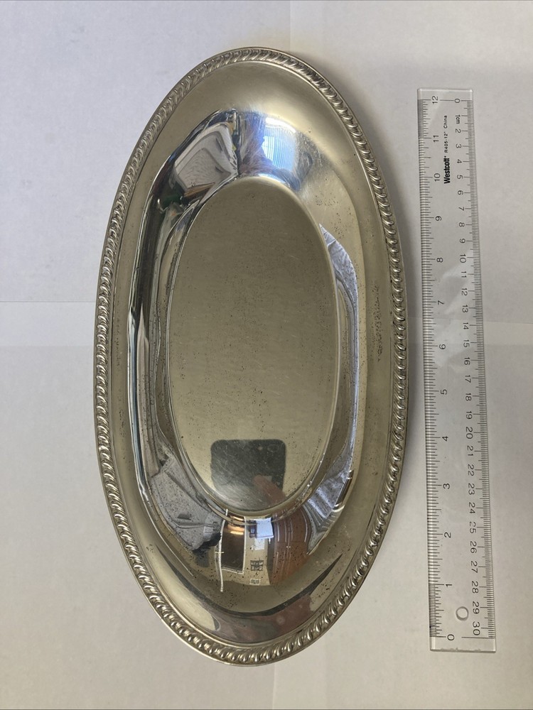 F.B. Rogers Sterling Silver Dish Plate