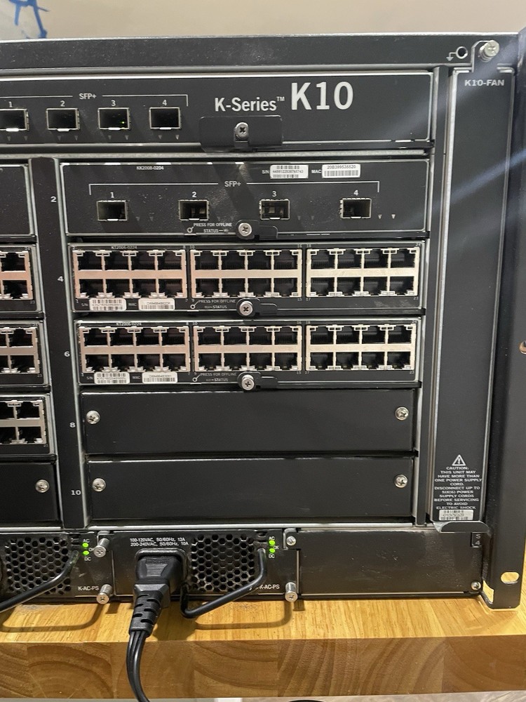 Enterasys Extreme Networks K10 Chassis Switch