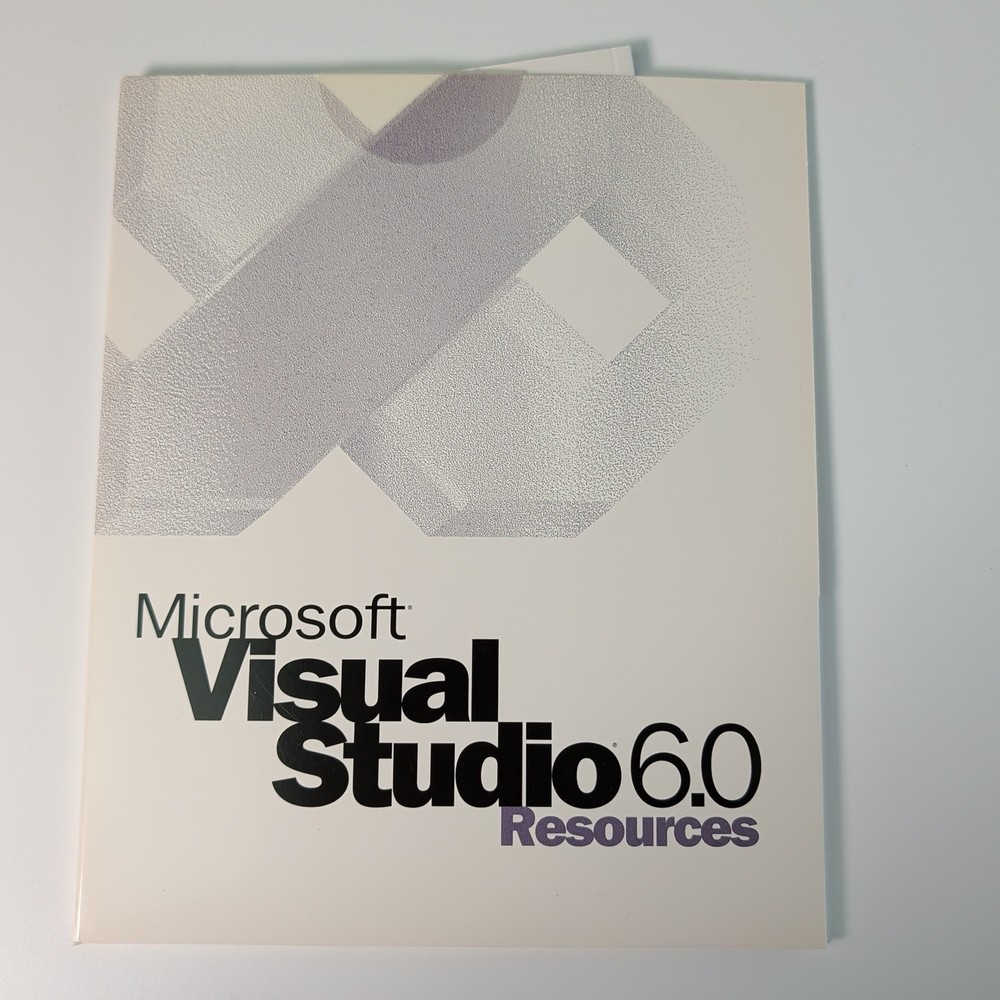 Microsoft Visual Basic 6.0 Professional Edition 203-00769 Clean Disks