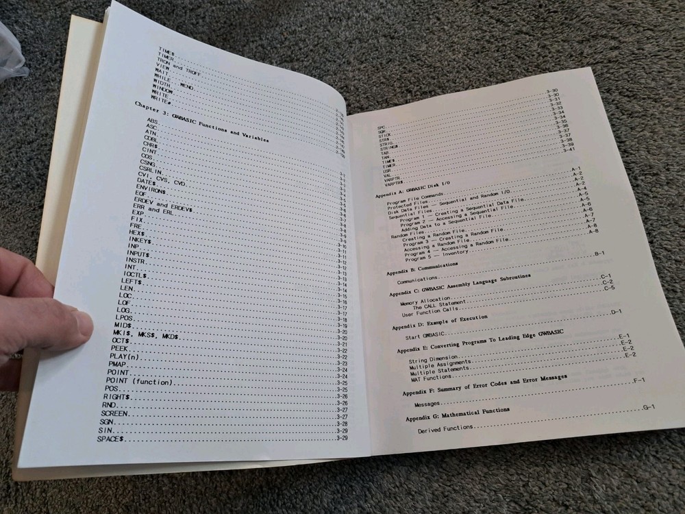 Guide to BASIC Version 3.11 Model D Leading Edge Hardware Products 1986