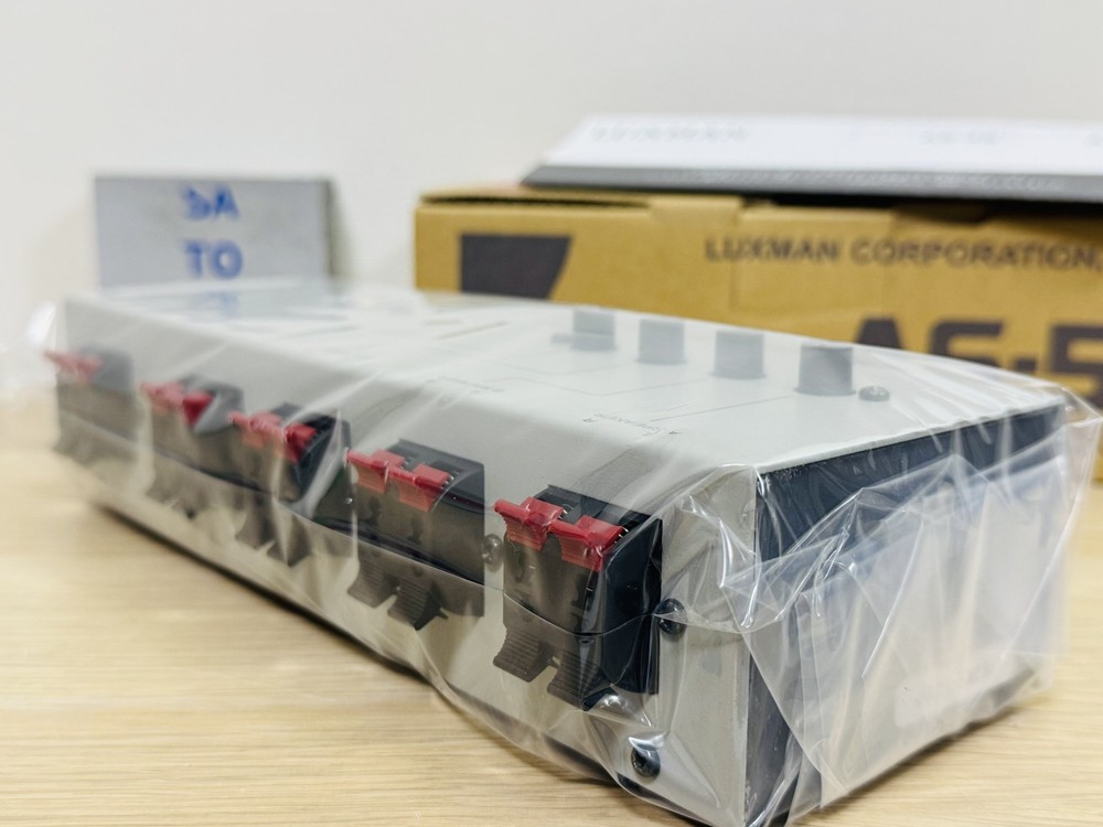 Luxman AS-5III Speaker Selector 4 Output Passive Audio Switch See Description