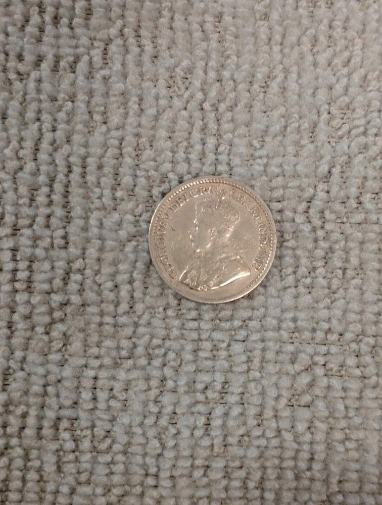 Canada 5 Cents 1919 VF/XF