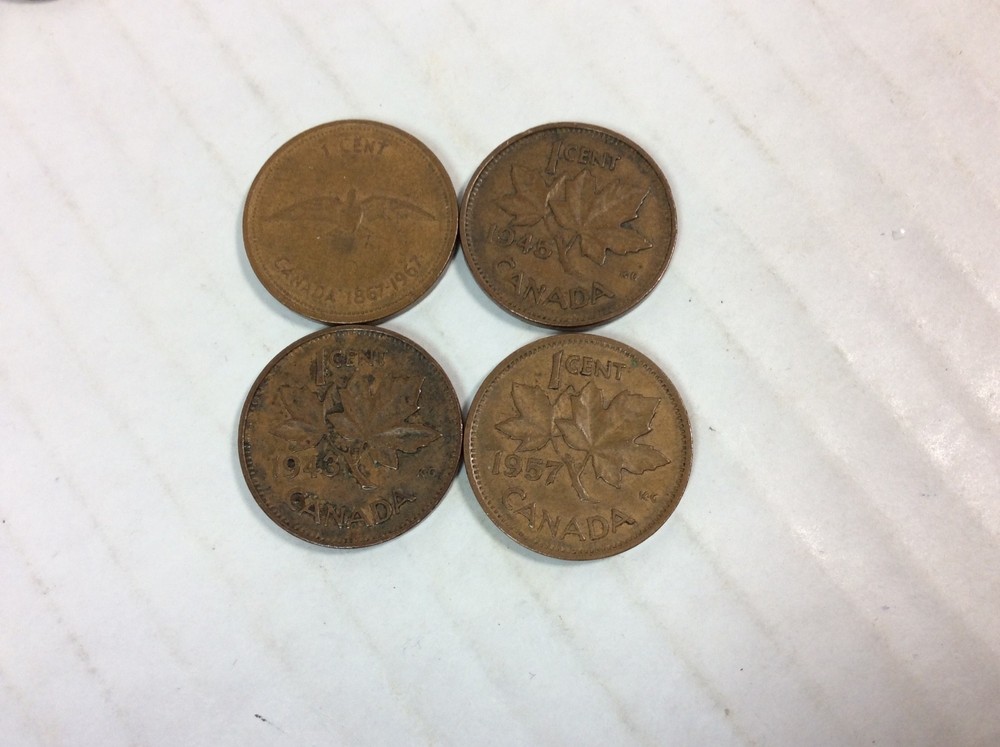 Lot Foreign World Coins 1940's - 2000's