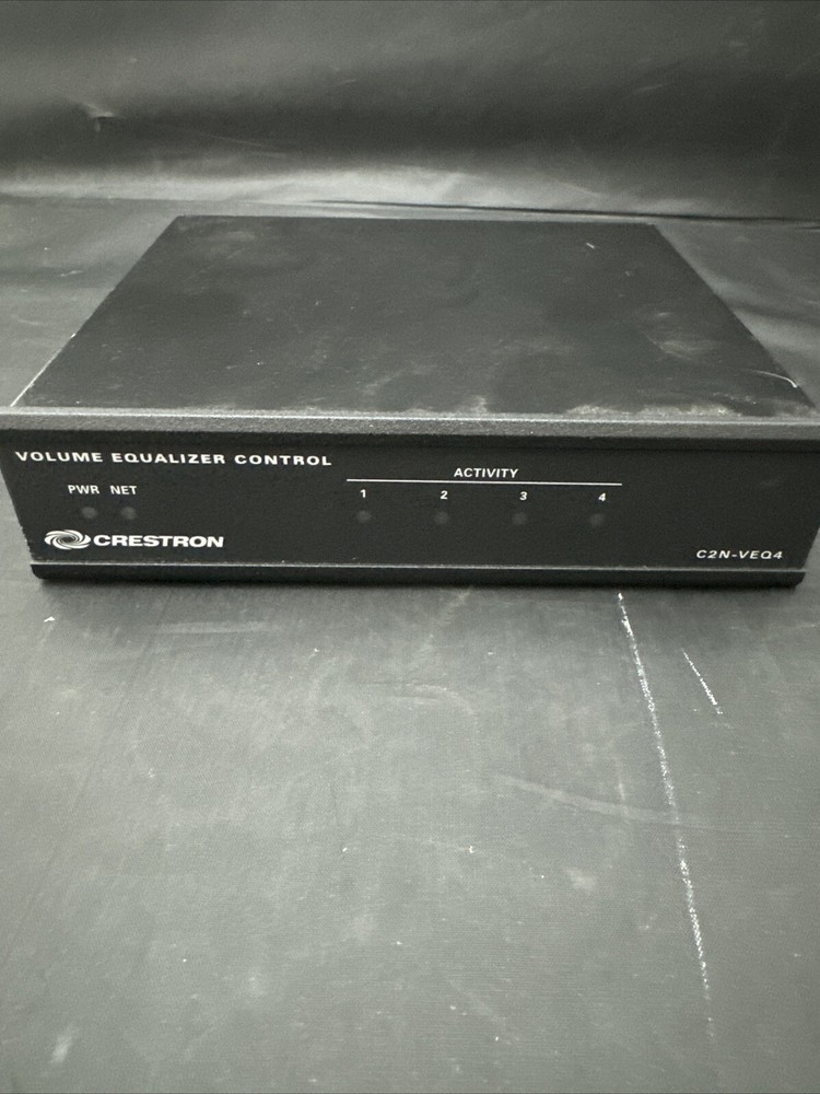 Crestron C2N-VEQ4 4 Channel Volume Equalizer Control / no power adapter