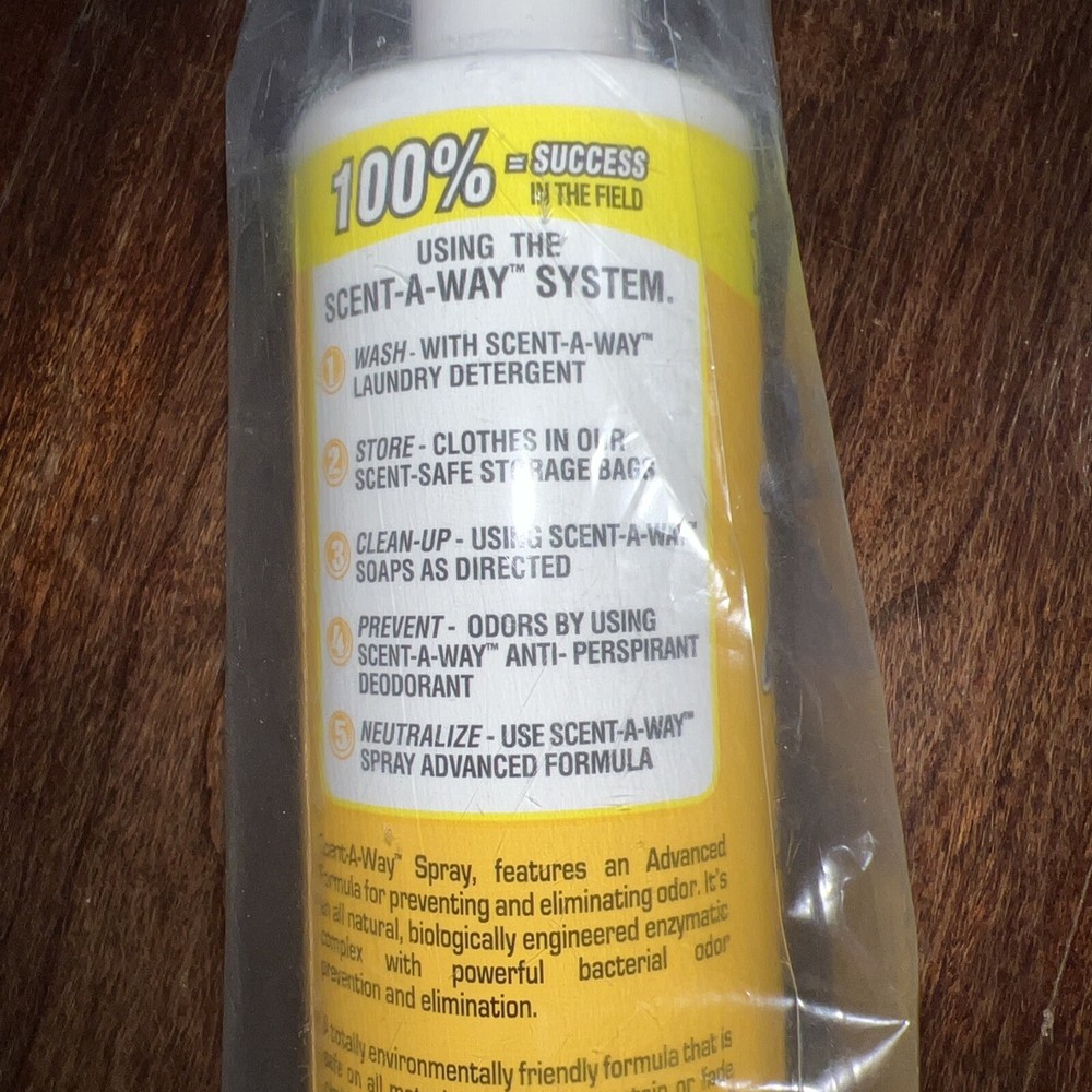Hunting Spray Oder Mask Hunters Specialties Scent A-Way Smell Blocker Lock