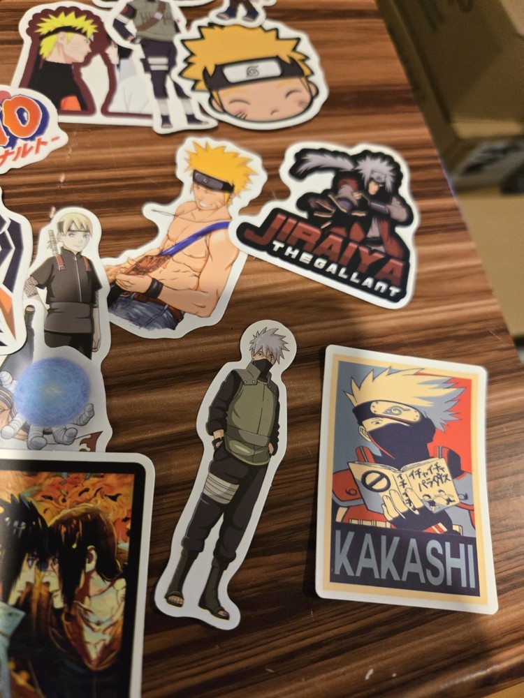 Naruto Pack of 50 Stickers NOB