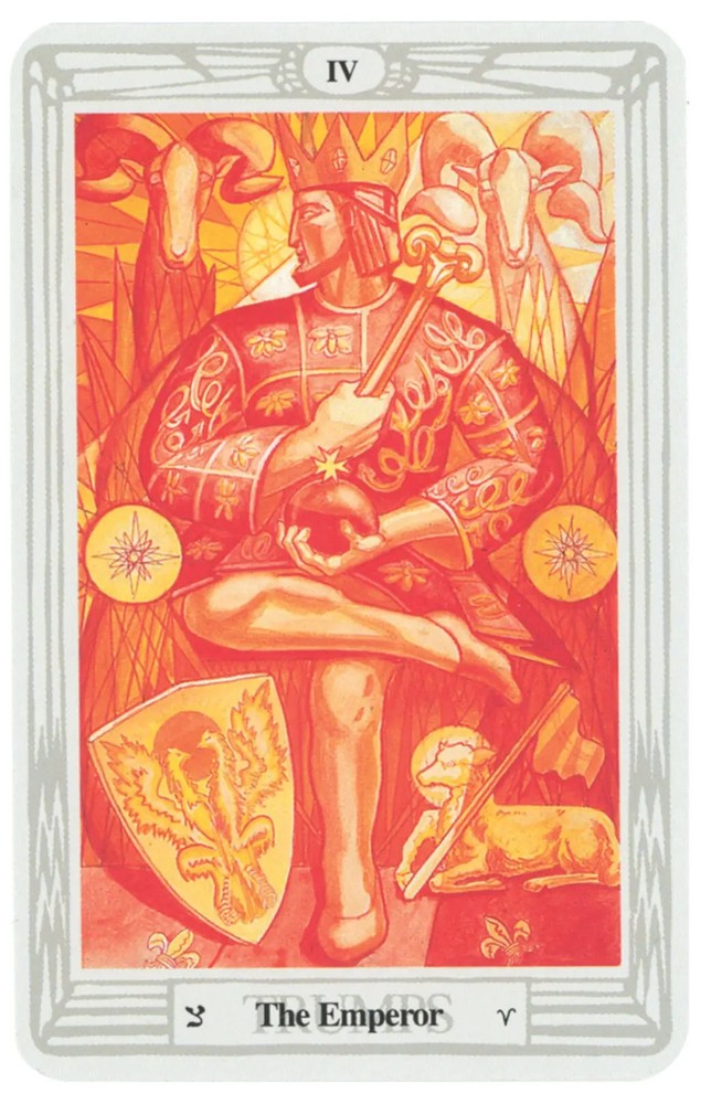 Crowley Thoth Small Tarot Deck Aleister Crowley