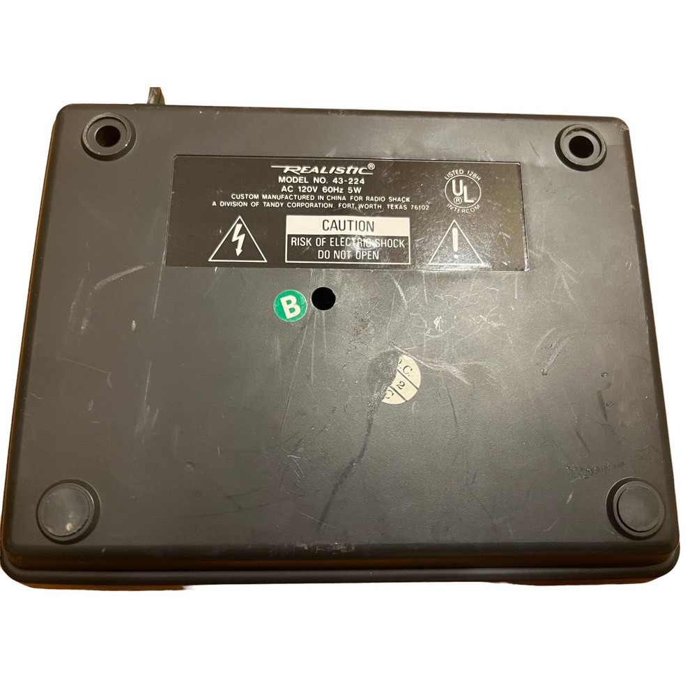 Realistic FM wireless intercom unit model # 43-224