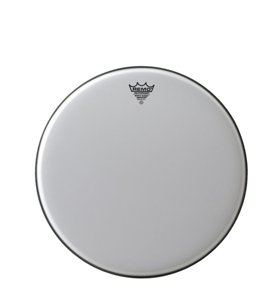 Remo White Suede Emperor Batter Drumhead 16 in.
