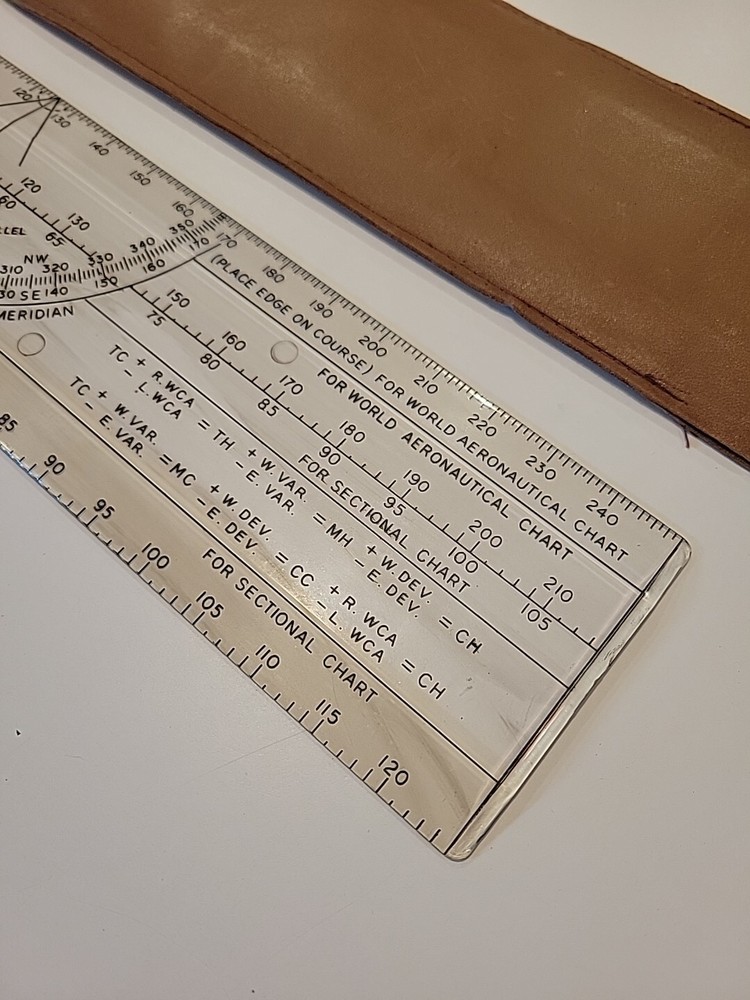 1957 Kane Avigation Plotter Mark IV With Case - KANE Aero ST Paul MN