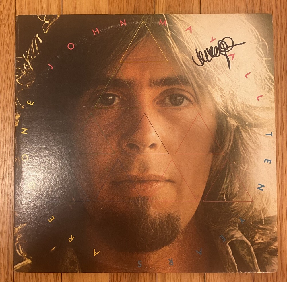 John Mayall Signed Ten Years Are Gone Vinyl LP RIP
