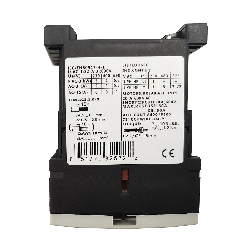 4PCS 3RT1016 Contactor 24V coil replace Siemens Contactor 3RT1016-1AB01 9A AC