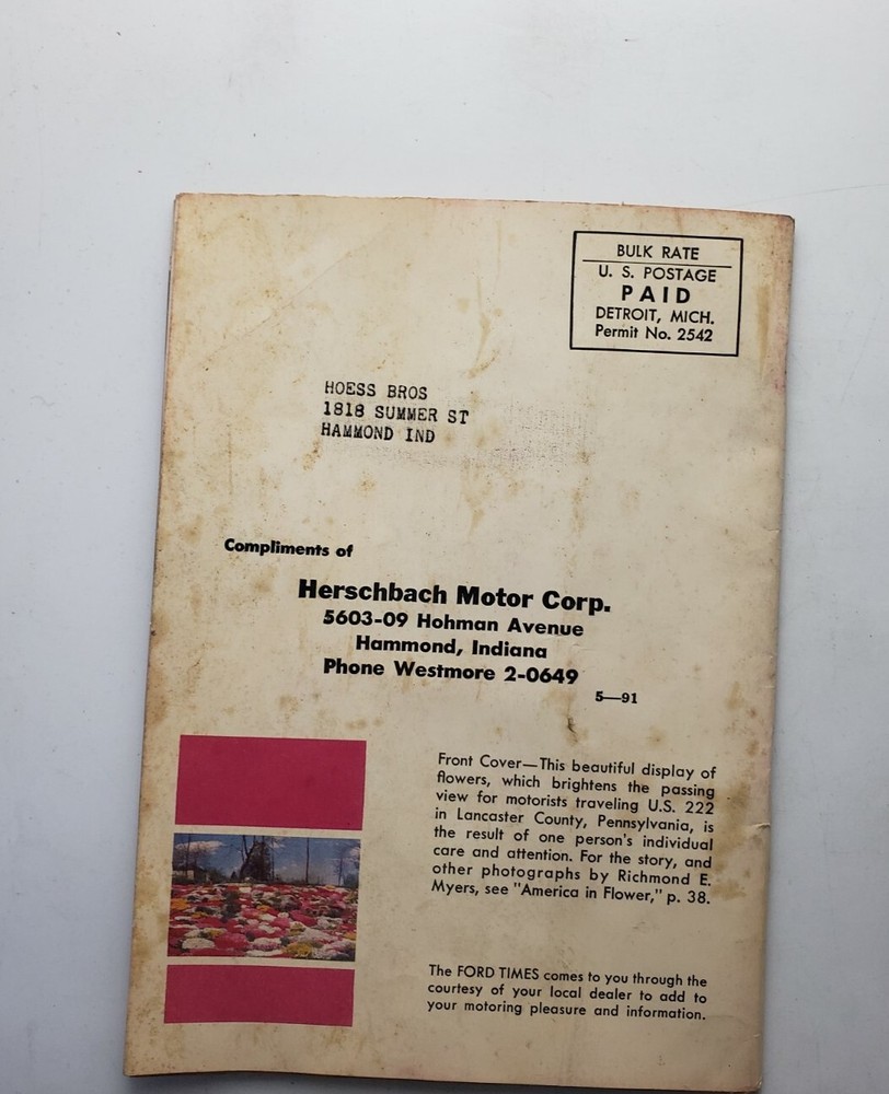 Ford Times Magazine May 1957