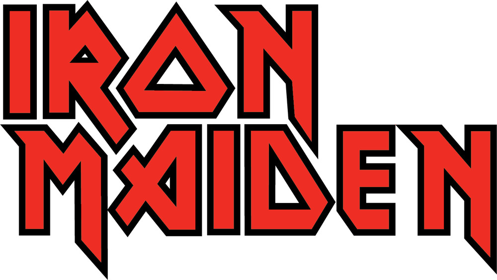 Iron Maiden Main  Logo Sticker / Vinyl Decal  | 10 Sizes!! with TRACKING