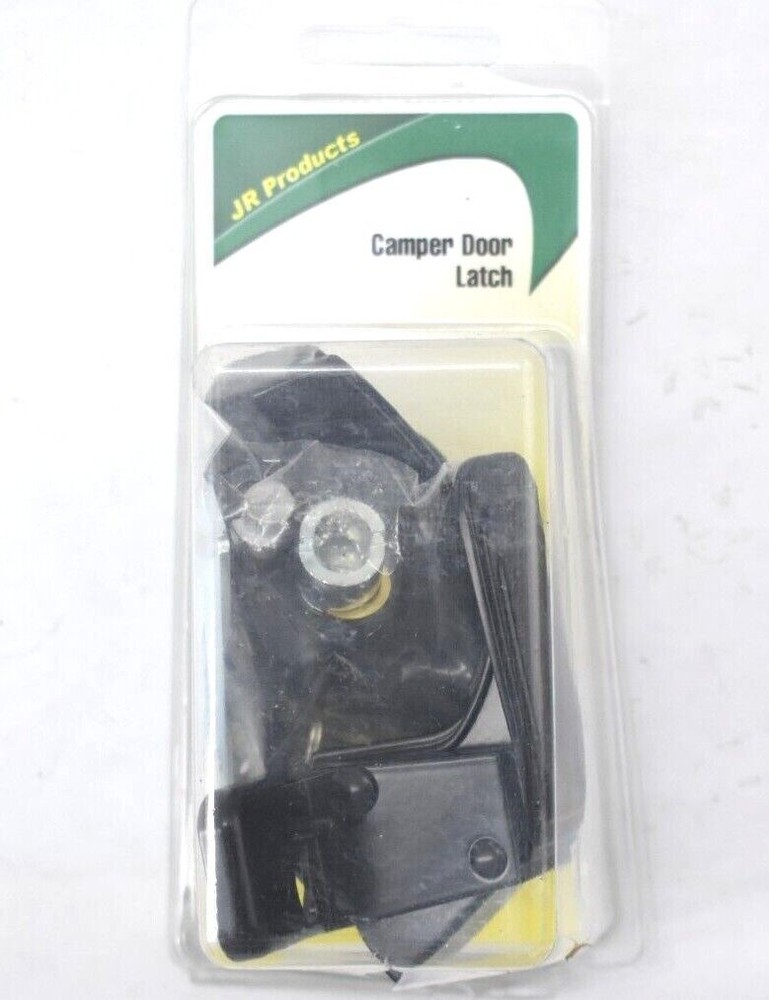 JR Products Black Replacement Locking Camper Door Latch Handle Universal 11675