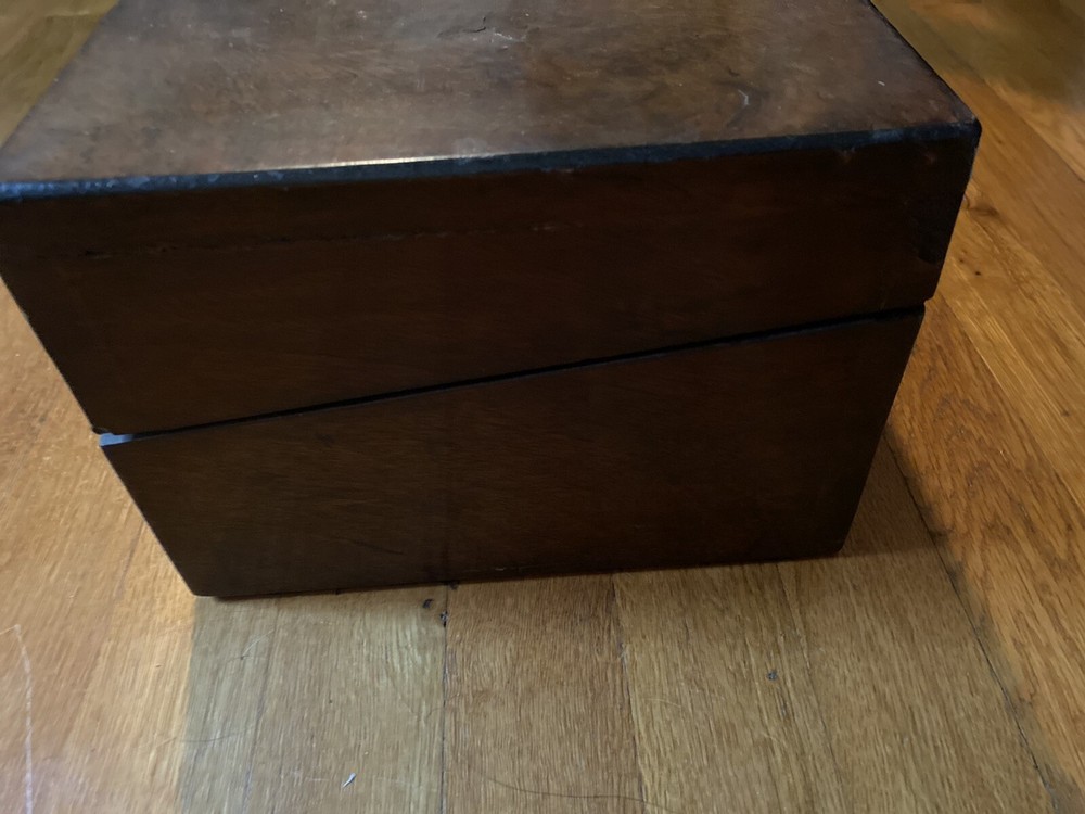 Antique Mahogany Writing Lap Desk