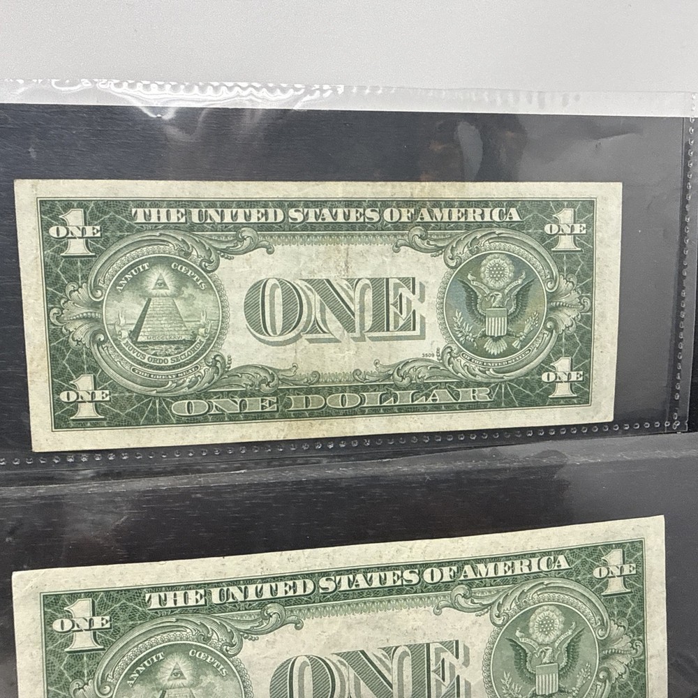 1935 Blue Seal $1 Bills, 1 Bill Star Note