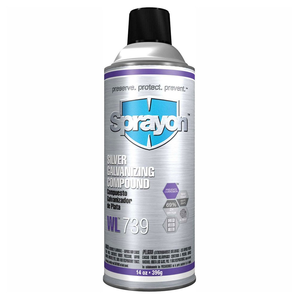 WL739 Silver Galvanizing Compound14 Oz. Lot of 12