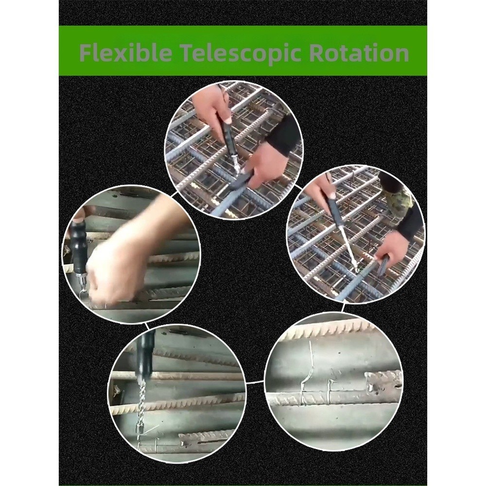 For SEMI Automatic Steel Bar Hook with Extendable Alloy Steel for Binding