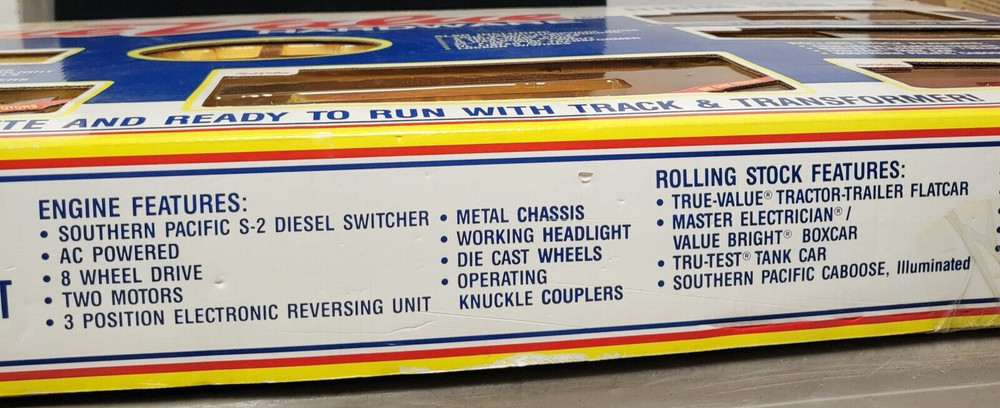 The True Value Hardwear Electric Train Set