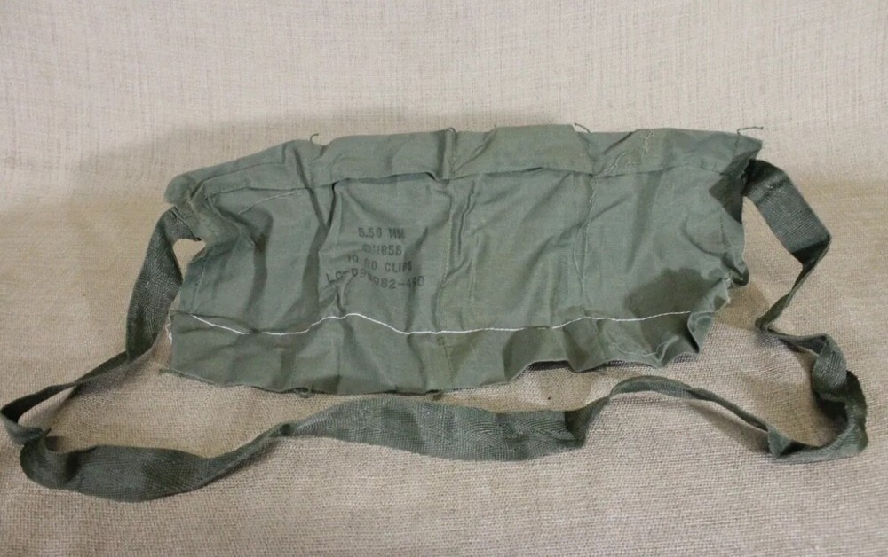 1989 LC M855 4 Pocket Bandoleer - Quantity 5