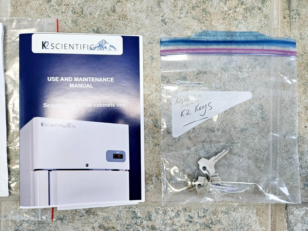 Practically New K2 Scientific Refrigerator - 49 Cu Ft - Model K249SDR