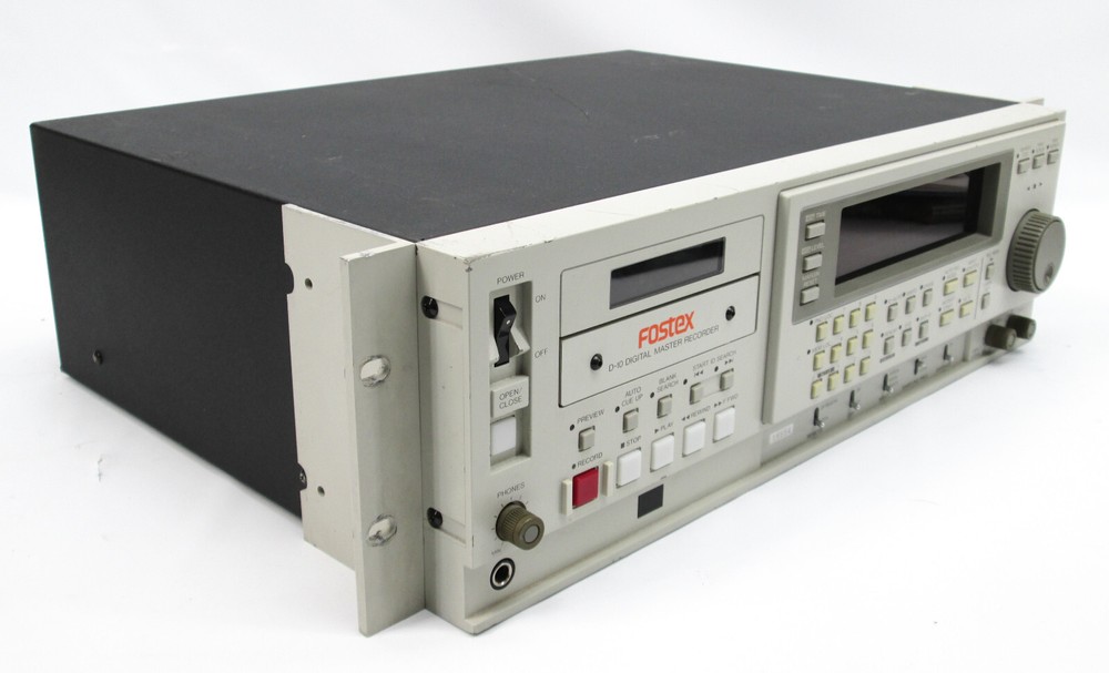 Fostex D-10 Digital Master Recorder D10 SERVICED