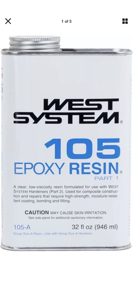 West Systems New Resin Quart 655-105A