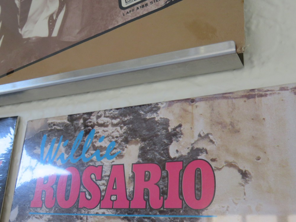 STAINLESS STEEL RECORD VINYL WALL MOUNT DISPLAY SHELF CUSTOM MADE