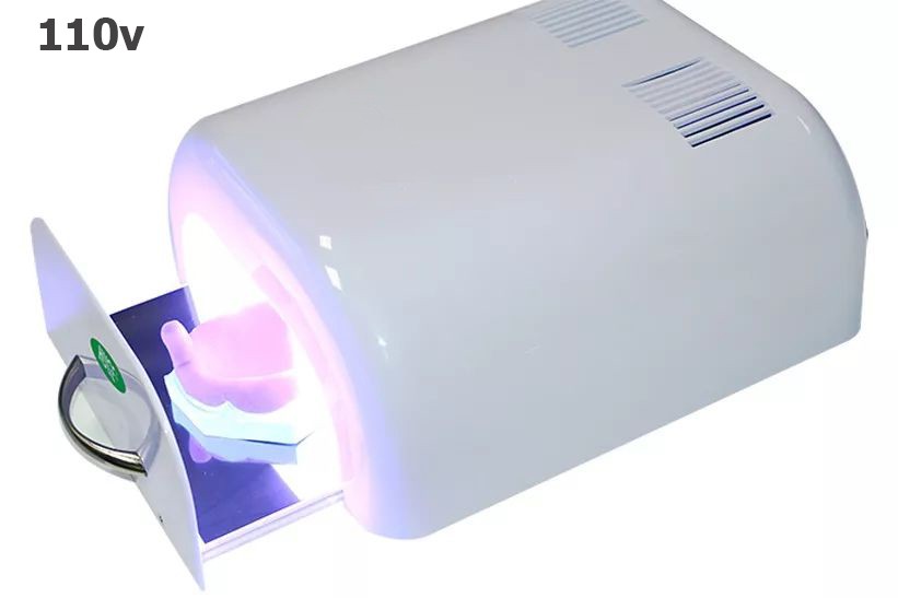 Dental Light Curing Unit Light Cure Oven UV Lamp Box for Light Curing Trays