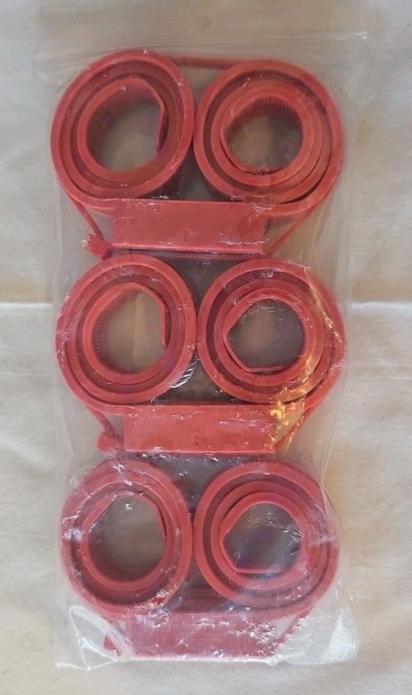 Monadnock 4205 Double Cuff Restraint-Trainer- RED 3-PACK *NEW UNOPENED PACKAGE*