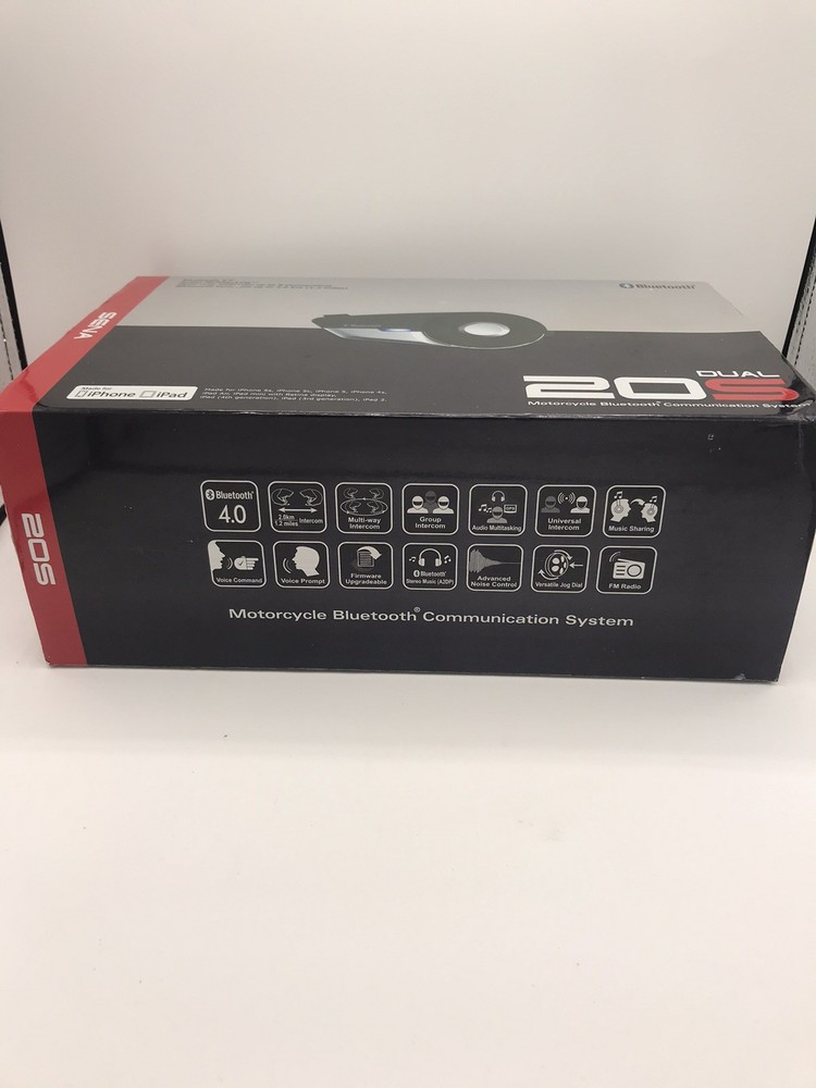 SENA 20S BLUETOOTH COMMUNICATION SYSTEM DUAL PACK 20S-01D - Incomplete Kit