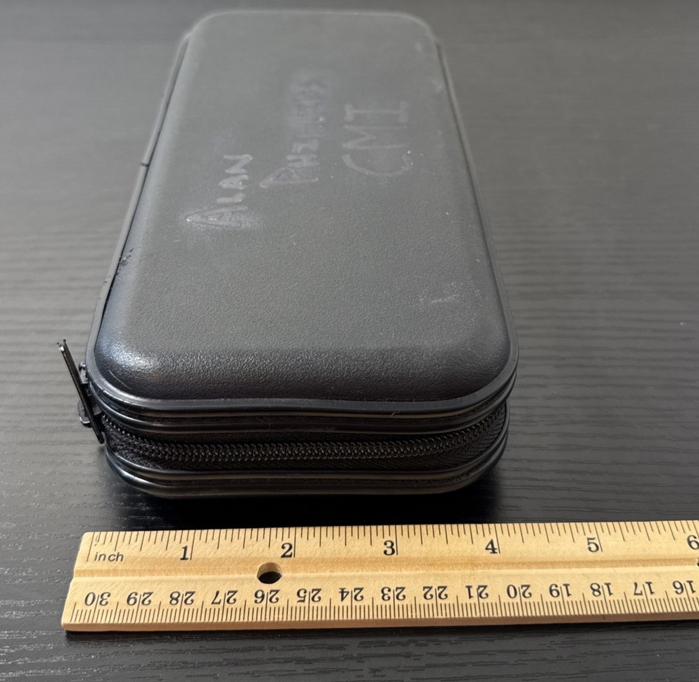 Crewline 8 Piece Tool Flashlight Inspection Kit With Black Case