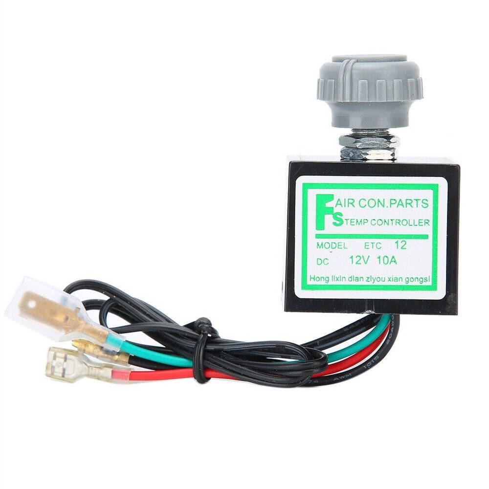 Car Air Conditioner Electronic Temperature Control ABS Material 12V 10A