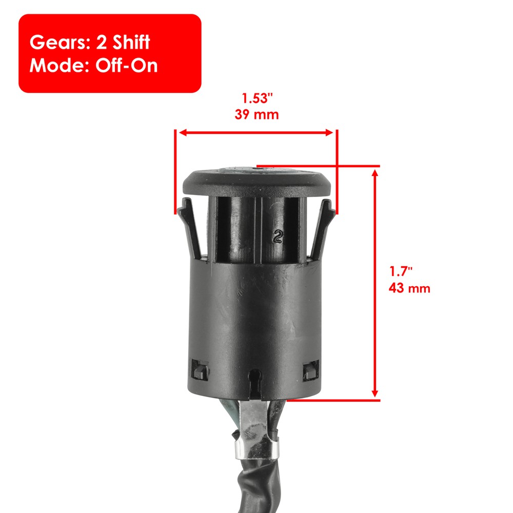 Ignition Switch Key for Honda ATC200 ATC200M 1985