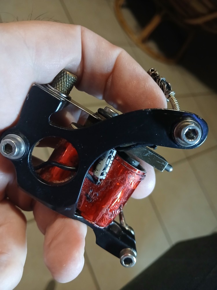 Spaulding Frame coil tattoo machine