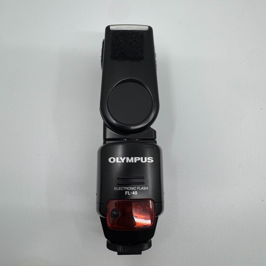 Olympus Electronic Flash FL-40 Shoe Mount Flash Camera Accessory Excellent Used