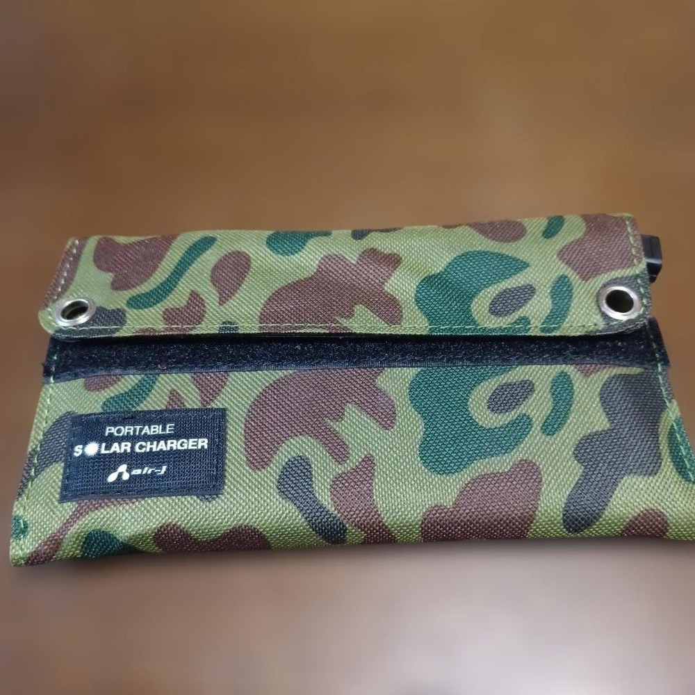 Portable Solar Charger Camo Pattern
