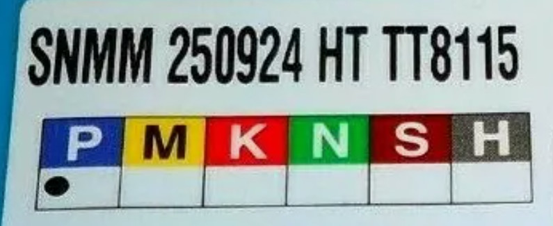Original Carbide Inserts 5 Tablets SNMM250924HTTT8115