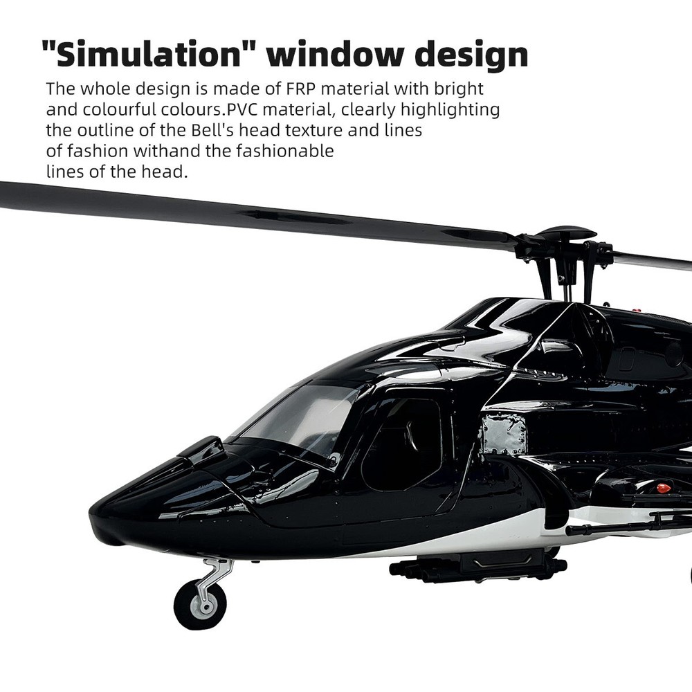 Roban 470 Size Airwolf RTF Version RC Helicopter Aircraft remote control Model