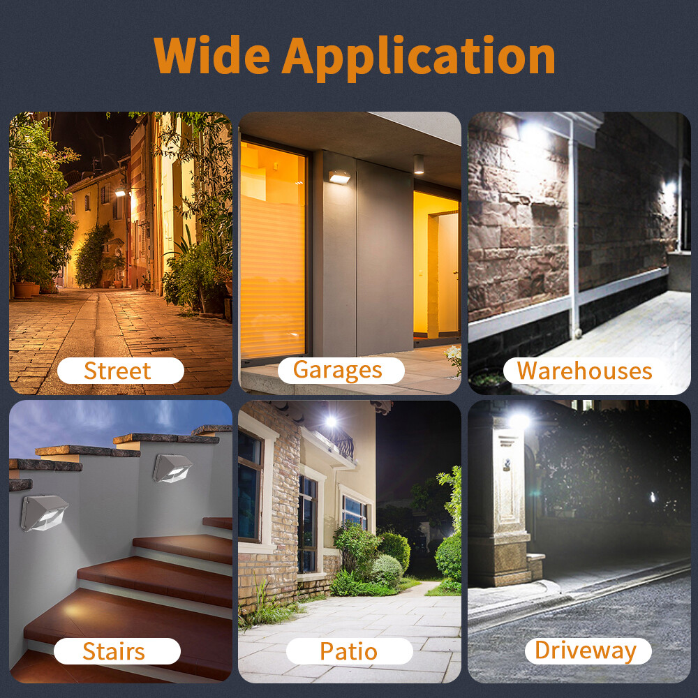 LED Wall Pack Light 150W Warehouse Parking Lot Security Wallpack Light Fixture