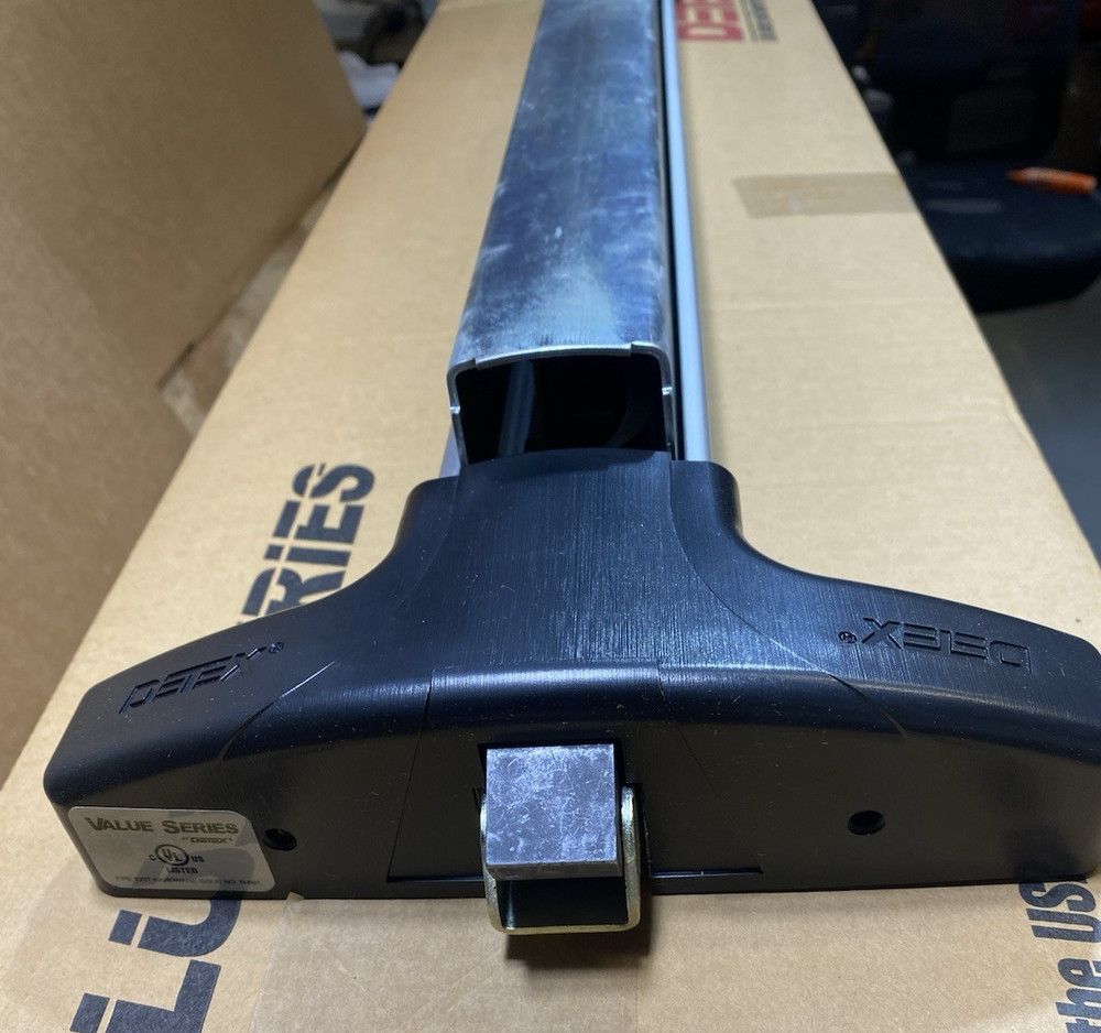 Detex FV40 EB Fire-Rated Alarmed Rim Exit Device 3'