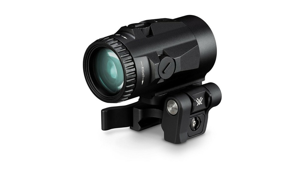 Vortex Optics Micro3X Red Dot Sight Magnifier w/ CF Hat and Cleaning Pen Bundle
