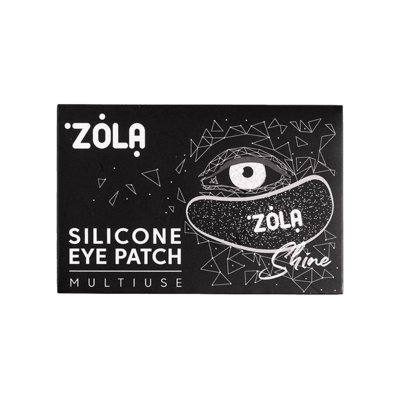 ZOLA MULTIUSE SILICONE PATCHES FOR EYES (1 PAIR) BLACK
