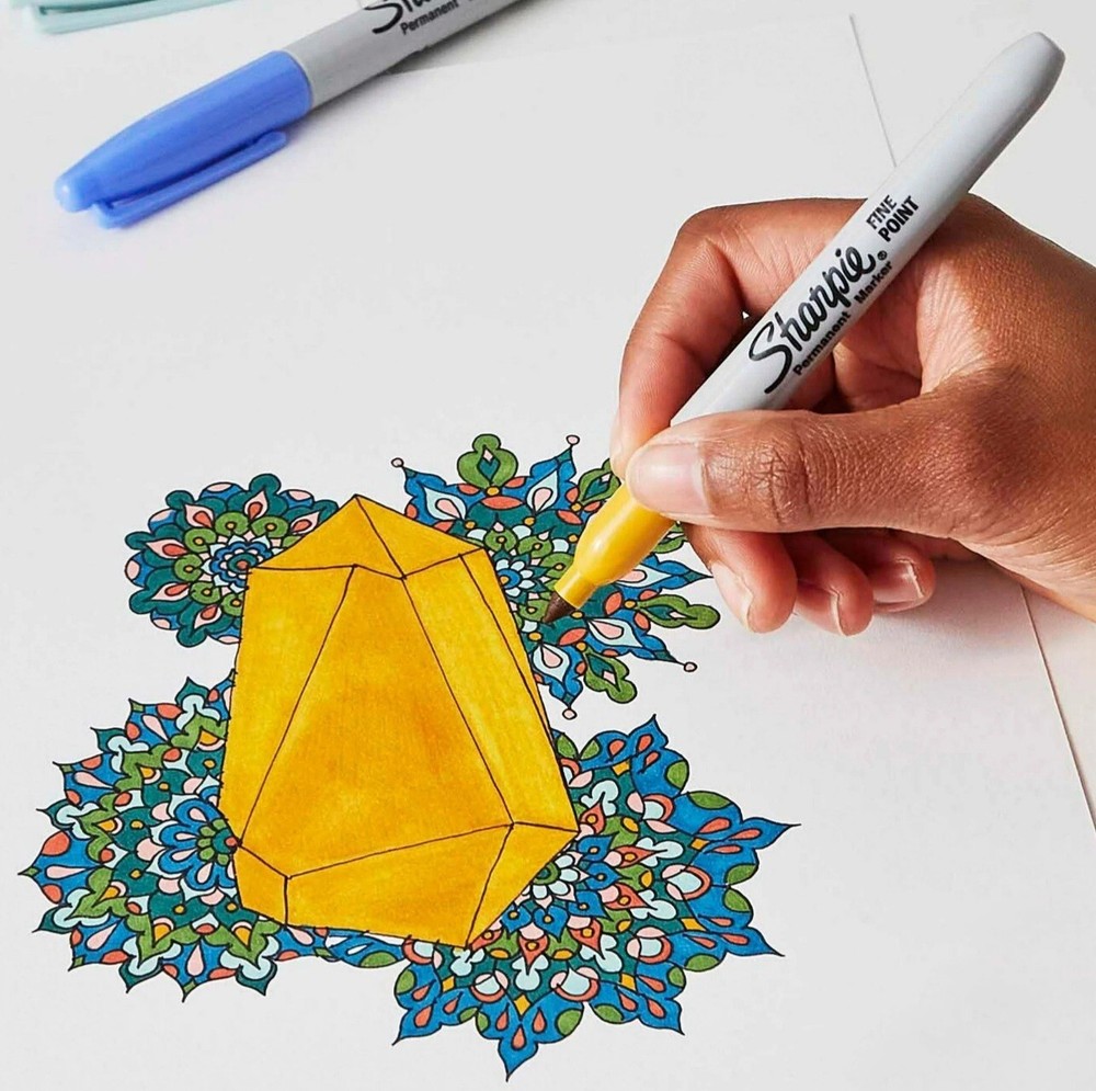 Sharpie Permanent Markers, Assorted Colors, 27 Count