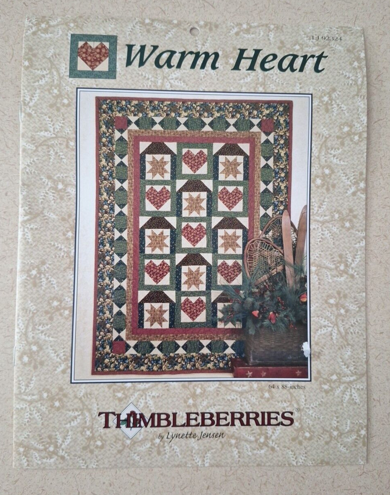 Thimbleberries Warm Heart by Lynette Jensen for Pattern Book